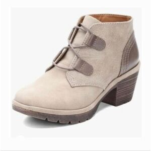 Eurosoft Tooled Leather Ankle Boots Size 11